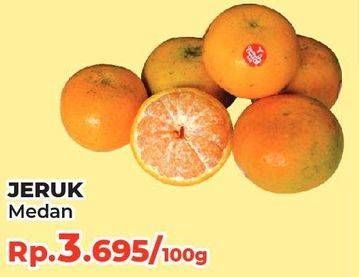 Promo Harga Jeruk Medan per 100 gr - Yogya