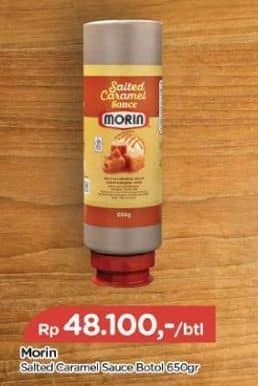 Promo Harga Morin Salted Caramel Sauce 650 ml - TIP TOP