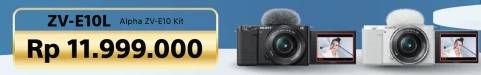 Promo Harga Sony ZV-E10 Camera  - Electronic City