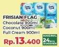 Promo Harga FRISIAN FLAG Susu UHT Purefarm Swiss Chocolate, Coconut Delight, Full Cream 900 ml - Yogya