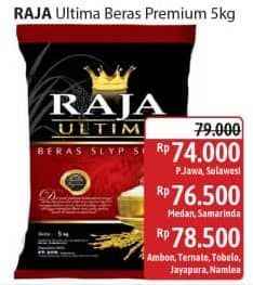 Promo Harga Raja Ultima Beras Slyp Super 5000 gr - Alfamidi