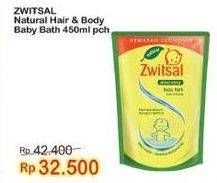 Promo Harga ZWITSAL Natural Baby Bath 2 In 1 450 ml - Indomaret