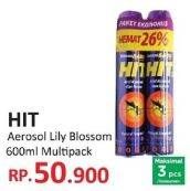 Promo Harga HIT Aerosol Lily Blossom per 2 kaleng 600 ml - Yogya