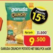Promo Harga Garuda Snack Potato Crunchy Net Potato BBQ 55 gr - Superindo
