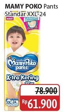 Promo Harga Mamy Poko Pants Xtra Kering XXL24 24 pcs - Alfamidi