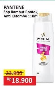 Promo Harga Pantene Shampoo Hair Fall Control, Anti Dandruff 110 ml - Alfamart