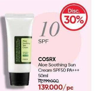 Promo Harga COSRX Aloe Shooting Sun Cream 50 ml - Guardian