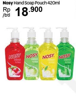 Promo Harga NOSY Hand Soap 420 ml - Carrefour