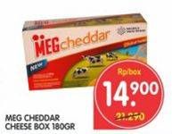 Promo Harga MEG Cheddar Cheese 180 gr - Superindo