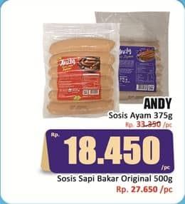 Promo Harga Andy Sosis Ayam 15 pcs - Hari Hari