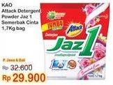 Promo Harga ATTACK Jaz1 Detergent Powder Semerbak Cinta 1700 gr - Indomaret