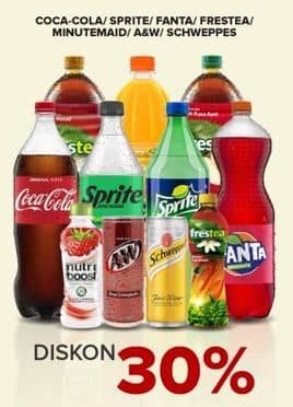 Promo Harga Coca Cola/Sprite/Fanta/Frestea/Minute Maid/A&W /Schweppes  - Yogya