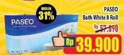 Promo Harga PASEO Toilet Tissue 8 roll - Hypermart