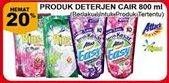 Promo Harga Liquid Detergent 800ml  - Giant