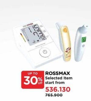 Promo Harga Rossmax Products  - Watsons