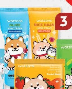 Promo Harga WATSONS Hand Cream Shibainc 60 ml - Watsons