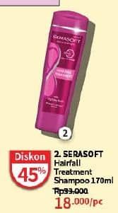 Promo Harga Serasoft Shampoo Hairfall Treatment 170 ml - Guardian