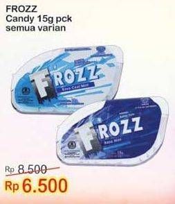 Promo Harga FROZZ Candy All Variants 15 gr - Indomaret
