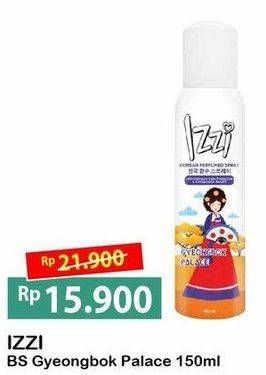 Promo Harga IZZI Korean Perfumed Spray Gyeongbok Palace 150 ml - Alfamart
