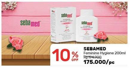 Promo Harga SEBAMED Feminie Intimate Wash 200 ml - Guardian