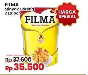 Promo Harga Filma Minyak Goreng 2000 ml - Indomaret