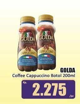 Promo Harga Golda Coffee Drink Cappucino 200 ml - Hari Hari