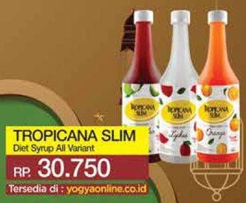 Promo Harga TROPICANA SLIM Syrup All Variants 750 ml - Yogya