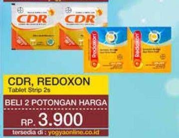 Promo Harga CDR/Redoxon Tablet Strip  - Yogya