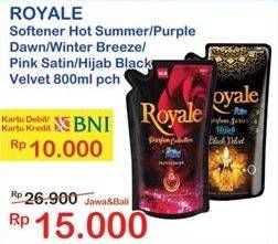 Promo Harga SO KLIN Royale Parfum Collection Hot Summer, Purple Dawn, Winter Breeze, Pink Satin, Black Velvet 800 ml - Indomaret