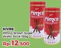 Promo Harga Pimco Wafer Stick Brown Sugar 150 gr - Yogya