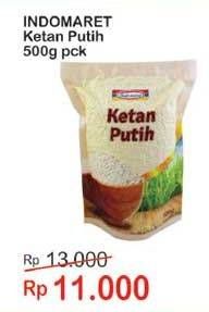 Promo Harga Indomaret Beras Ketan Putih 500 gr - Indomaret