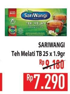 Promo Harga Sariwangi Teh Hijau 46 gr - Hypermart