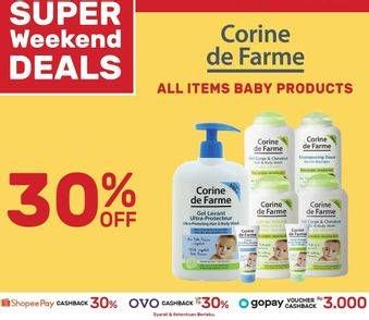 Promo Harga CORINE DE FARME Baby Care All Variants  - Guardian