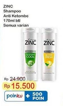Promo Harga Zinc Shampoo All Variants 170 ml - Indomaret