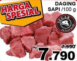 Promo Harga Daging Rendang Sapi per 100 gr - Giant