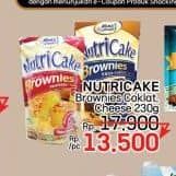 Promo Harga Nutricake Instant Cake Brownies Keju, Coklat 230 gr - LotteMart