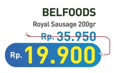 Promo Harga Belfoods Royal Sausages 200 gr - Hypermart