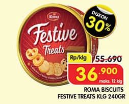 Promo Harga Roma Festive Treats 240 gr - Superindo