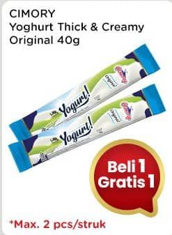 Promo Harga Cimory Yogurt Stick Original 40 gr - Indomaret