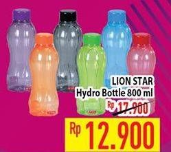 Promo Harga LION STAR Hydro Bottle 800 ml - Hypermart