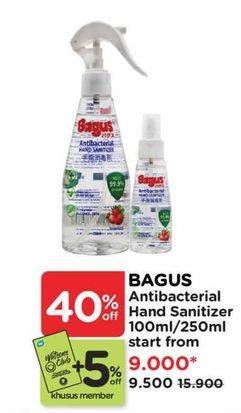 Promo Harga Bagus Antibacterial Hand Sanitizer Spray 100 ml - Watsons