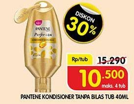 Promo Harga PANTENE Perfect ON Conditioner Tanpa Bilas 40 ml - Superindo