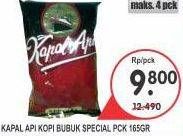 Promo Harga Kapal Api Kopi Bubuk Special 165 gr - Superindo