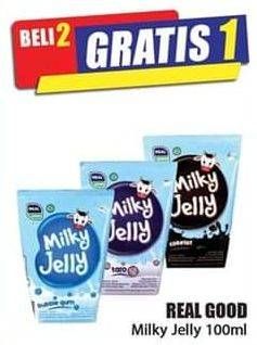 Promo Harga REAL GOOD Milky Jelly 100 ml - Hari Hari