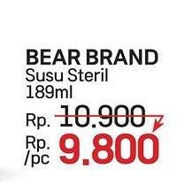 Promo Harga Bear Brand Susu Steril 189 ml - LotteMart