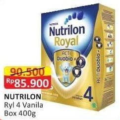 Promo Harga Nutrilon Royal 4 Susu Pertumbuhan Vanila 400 gr - Alfamart