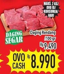 Promo Harga Daging Rendang Sapi per 100 gr - Hypermart