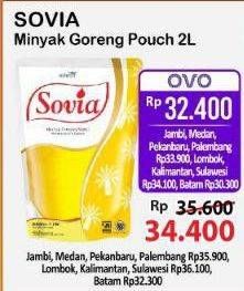 Promo Harga Sovia Minyak Goreng 2000 ml - Alfamart