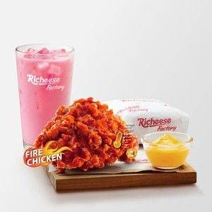 Promo Harga Richeese Factory Combo Fire Chicken  - Richeese Factory