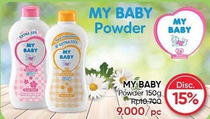 Promo Harga MY BABY Baby Powder 150 gr - Guardian